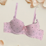Luxurious Floral Star-Cut 3/4 Cup Push-Up Padded Bra – Seamless & Comfortable for Women - Image 7