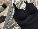 Camisole Lace Bra Top/panty  - Black - Image 4