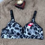 Wirefree Leopard Print Bra – Soft, Comfortable Everyday Fit - Image 4