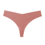 Low Waist Seamless Thong for Women – Soft Stretchable G-String Panties | Invisible Under Clothing - Image 2